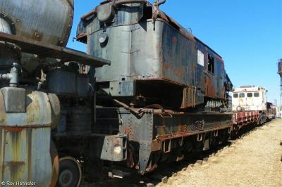 Photo of Chicago & Western Indiana #1900 100T Wrecker at Illinois Railway Museum Henry IL 