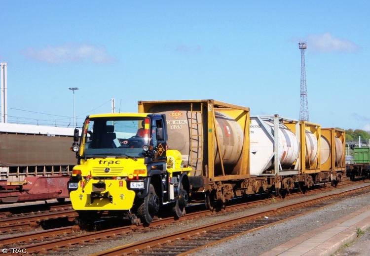 Photo of TRAC RR - SV090 at Mossend yard