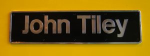 image of John Tiley nameplate
