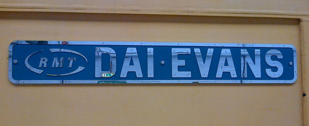 image of DAI EVANS nameplate
