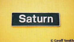 image of Saturn nameplate