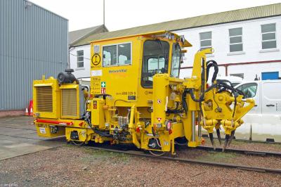 Photo of 99709 908020-9 at Shettleston Rail Plant Depot - Network Rail