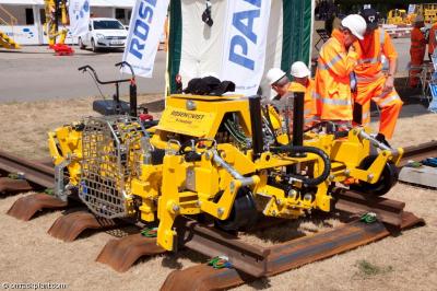 Photo of Rosenqvist Pandrol CD400 Fastclipper at Long Marston - National Plant Exhibition 2013