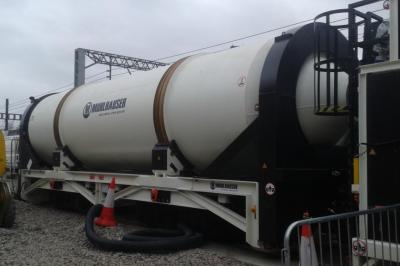 Photo of Concrete shuttle 15m3 re-mixing wagon