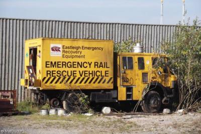 image showing a large yellow on-track machine