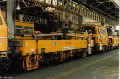 Photo of DR 73601 & Stabiliser Wagon at Wakefield Kirkgate