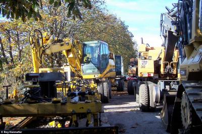Photo of JW Plant Services RR33 and friends at Didcot