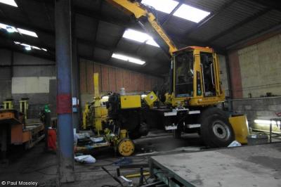 Photo of QTS Group RR - RRE08 at Drumclog - QTS depot