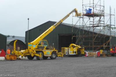 Photo of QTS Group RR - RRE12 at Drumclog - QTS depot