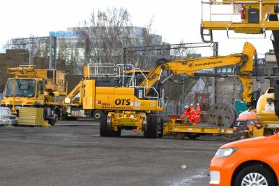 Photo of QTS RRE34 99709940918 at Glasgow - Salkeld Street OHL Depot