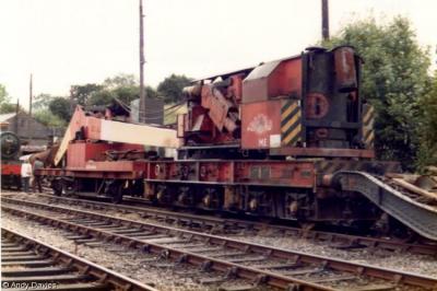 Photo of RS1091 (ADM1091/30) Cowans Sheldon 30ton Stem Crane