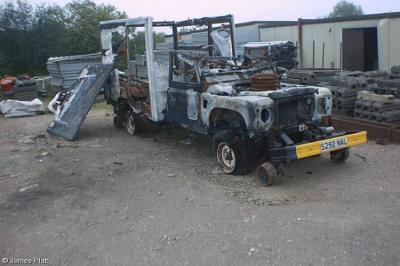 image showing a large yellow on-track machine