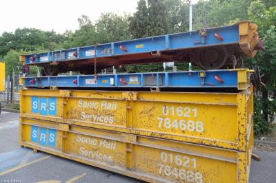 Photo of Sonic Rail 3321 (99709 020073 1) & 3412 (99709 020165 5) at East Grinstead