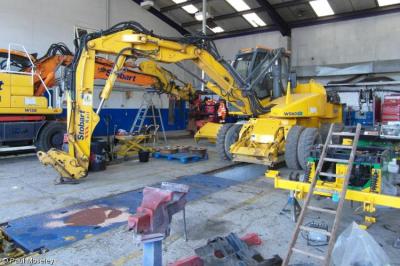 Photo of Stobart Rail RR - W060 at Carlisle (Kingstown) - Stobart depot