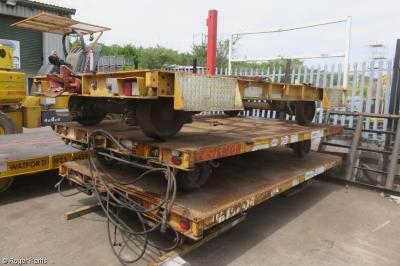 Photo of TXM TCU103 009040 with TRM cab removed at Cwmbran - Fitzgerald Plant Services