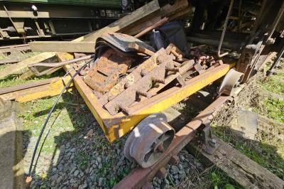 Photo of Unnumbered Ego4 trailer at Tanat Valley Light Railway - Nantmawr