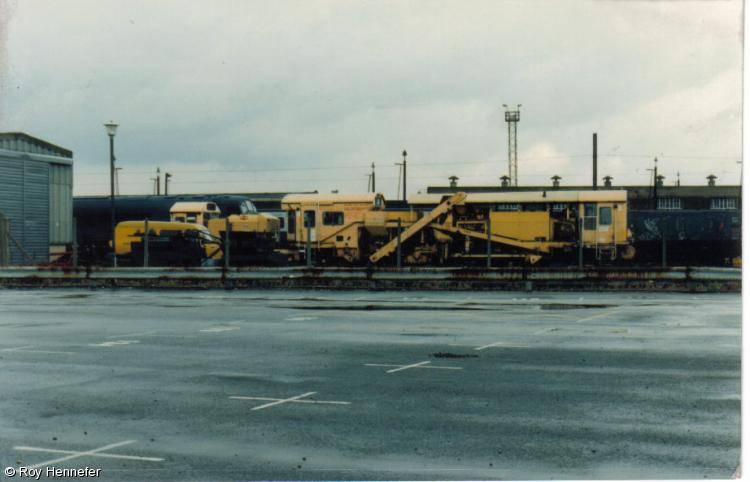 73116 (old one) - Prototype stoneblower (former Plasser & Theurer 06 ...