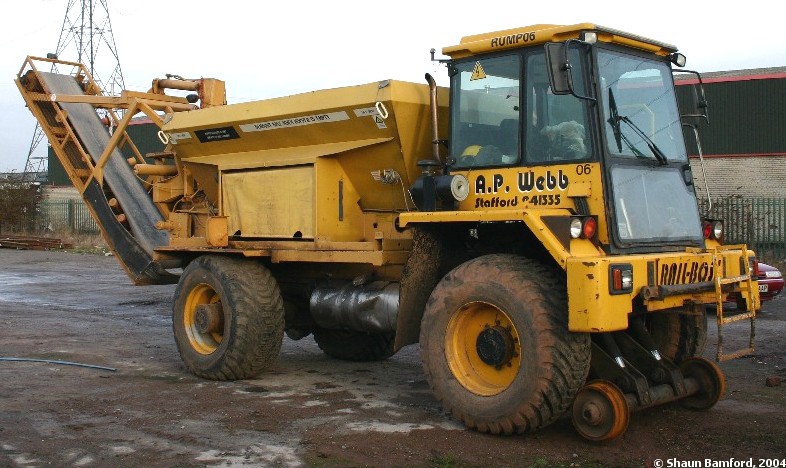APWebb RUMP06 - Chavtrac Rail-Boss Dump Truck — ontrackplant.com